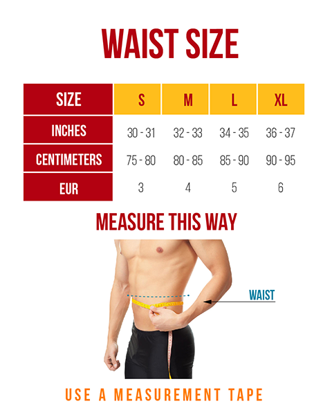 Underwear Size Chart | Perseus Underwear | Male Underwear | Perseus